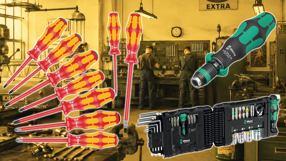 Amazon-Preisfall bei Wera: VDE-Schraubendreher, Ratsche, Tool-Check mit vielen Bits