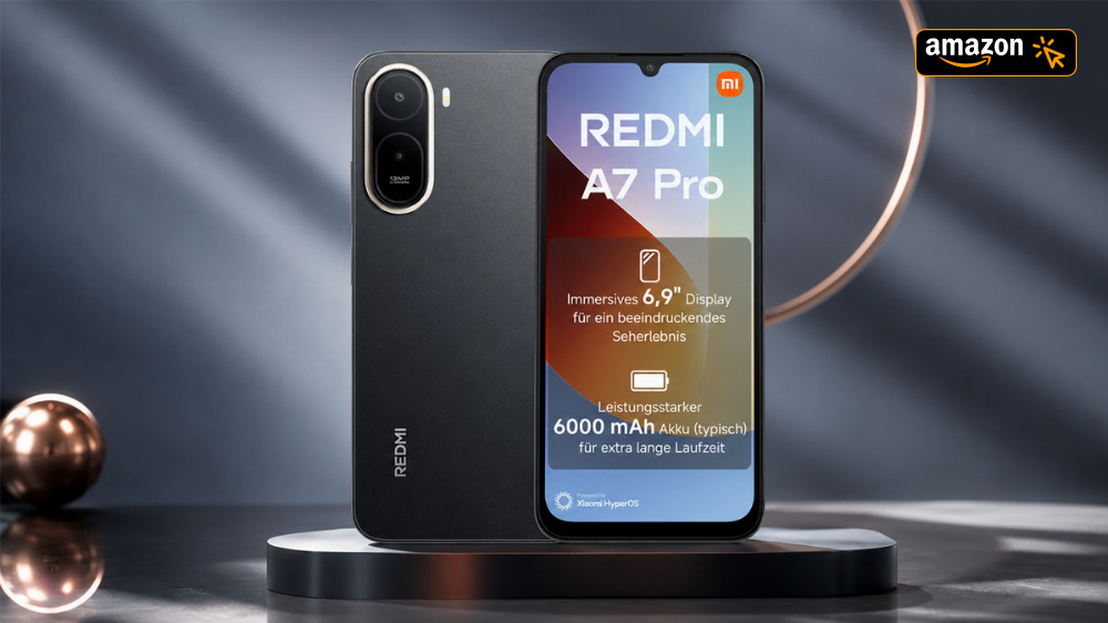 109,90 Euro für 6,9 Zoll und riesigen 6000-mAh-Akku | Xiaomi Redmi A7 Pro im befristeten Angebot