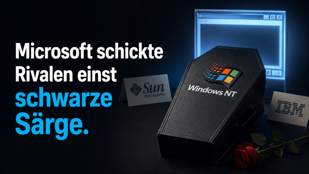 Windows NT: Entwickler schickten Rivalen Särge und falschen Hundekot