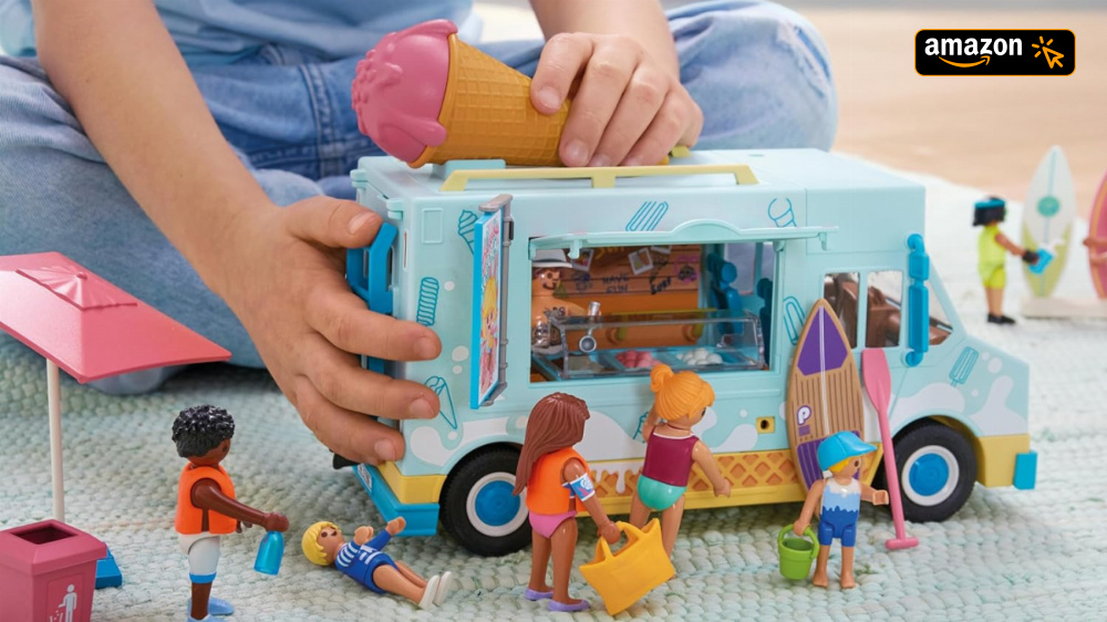 Amazon-Tiefstpreis ausgerechnet zur schwülen Hitze: Eiswagen und viele weitere Sets von Playmobil sind aktuell stark reduziert