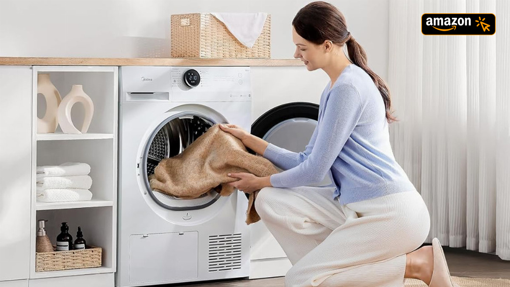 Fast so günstig wie am Prime Day: Wärmepumpentrockner-Bestseller rutscht unter 380€