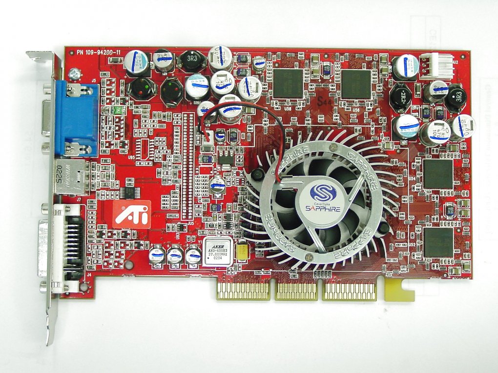 Sapphire Radeon 9700 Pro mit 128 MiByte