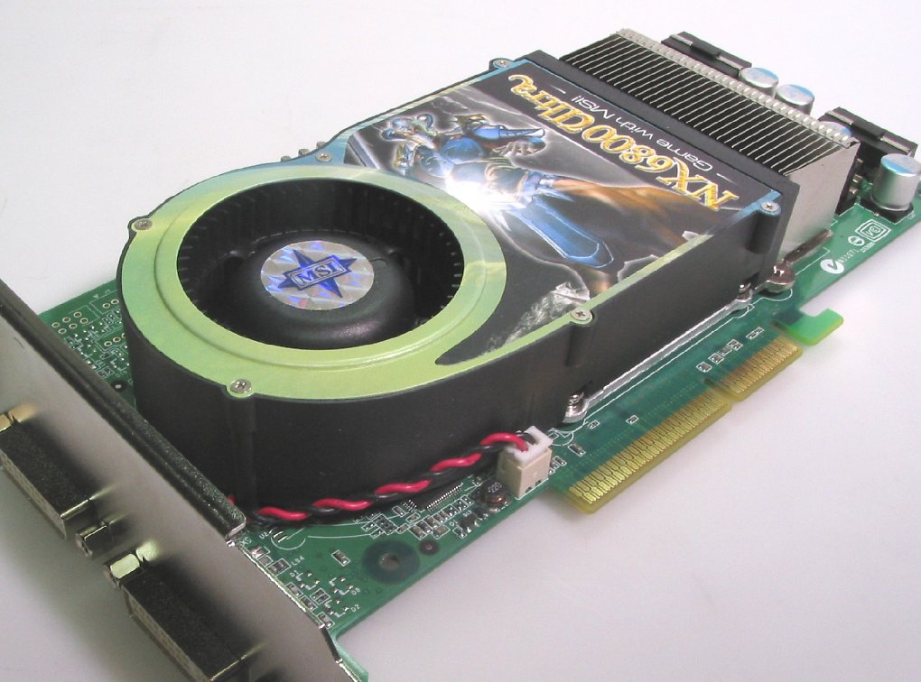 MSI Geforce 6800 Ultra mit 512 MiByte