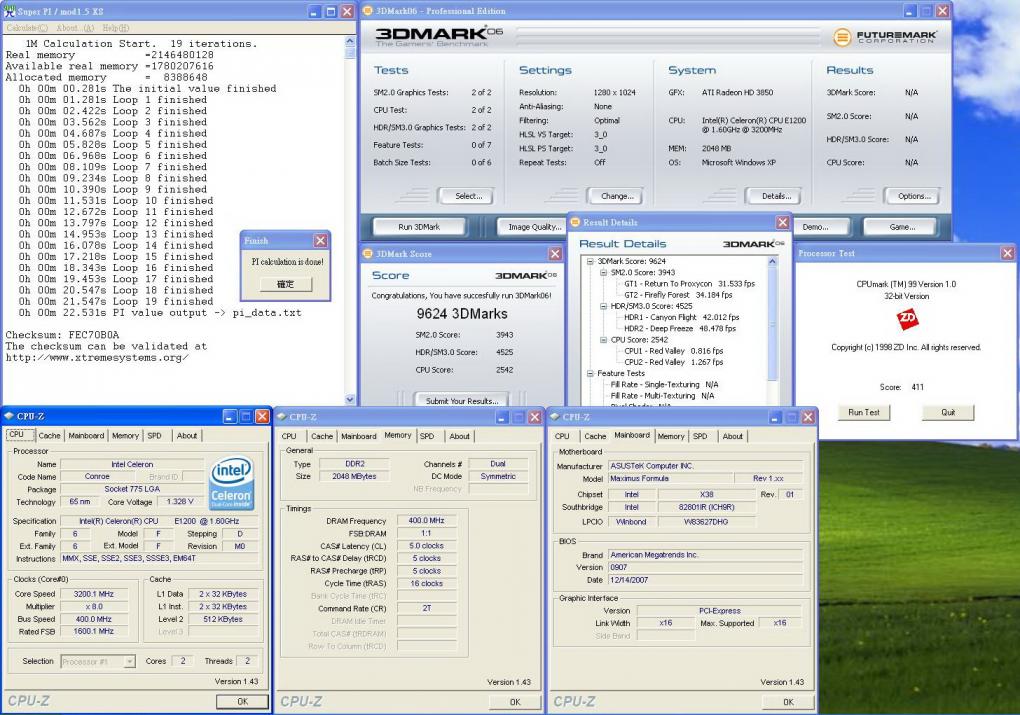 [InfoMars] Erster Kurztest eines Celeron E1200