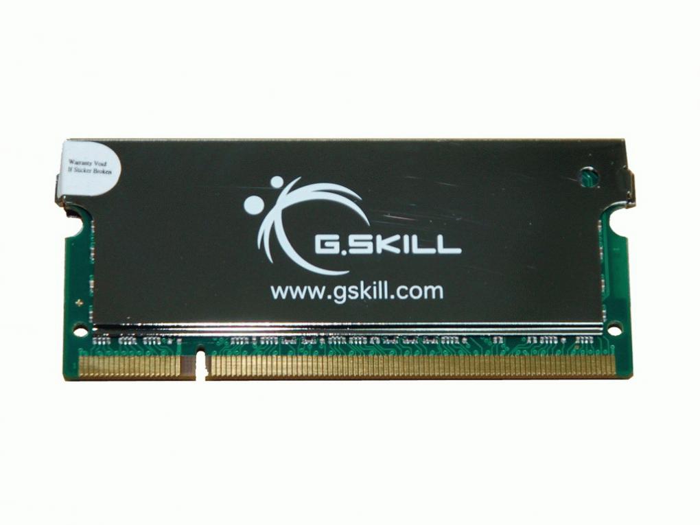 SODIMM für den Gebrauch in Laptops. Dieses Gskill-Modell verfügt über einen Heatspreader. (Bild: GSkill)
