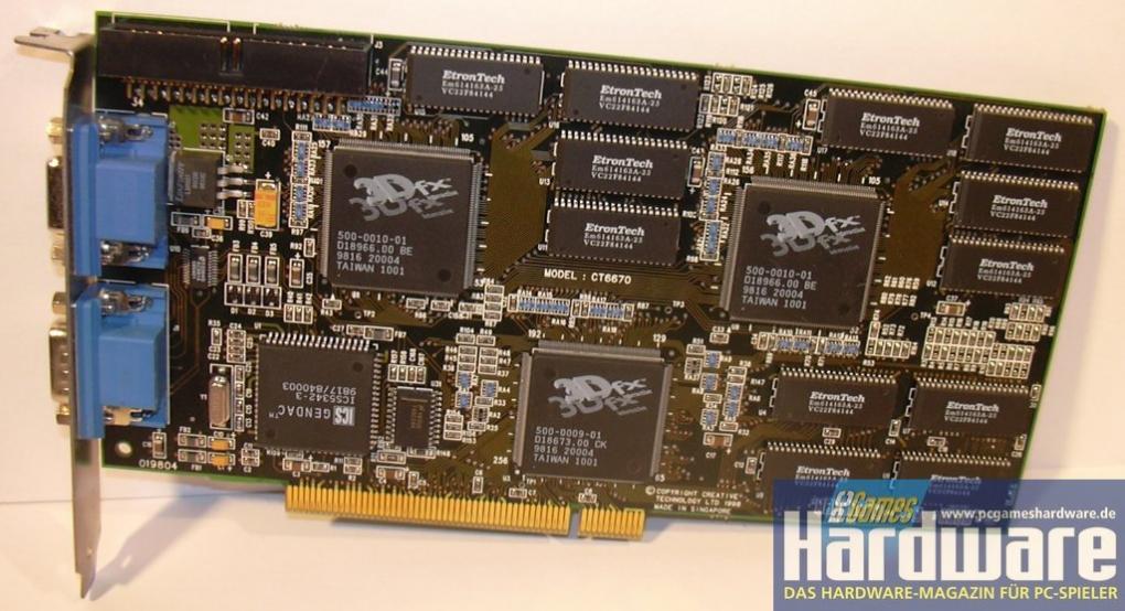 3dfx Voodoo2 12 MiByte (Bild: PCGH)