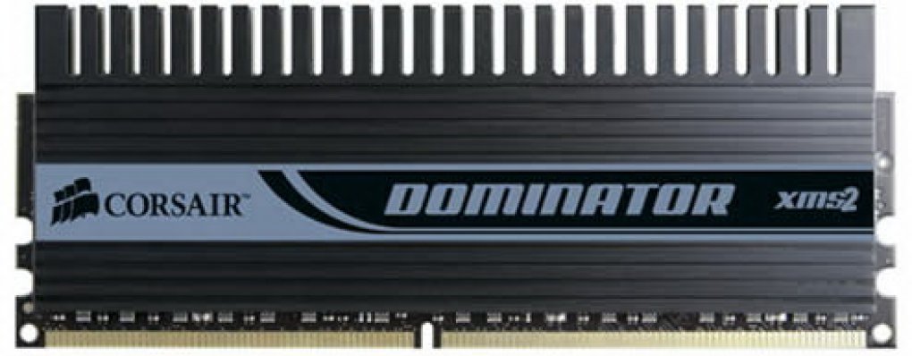 Corsairs Edelspeicher mit besonderem Heatspreader: Die Dominator-Serie... (Bild: Corsair)