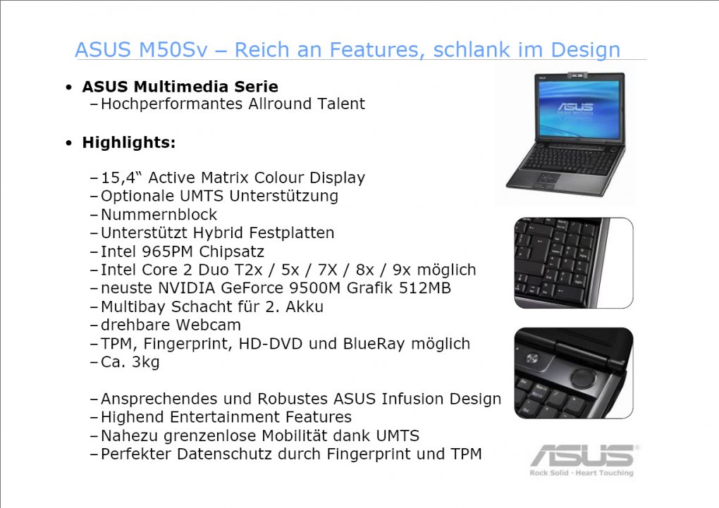 Geforce 9500M GS im Asus M50Sv