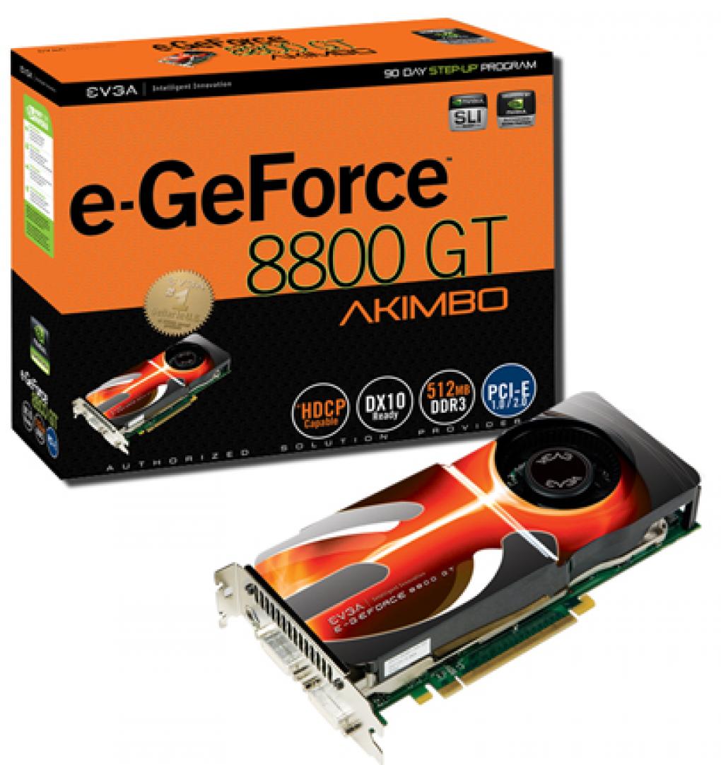 Die Akimbo-Edition verfügt über höhere Taktraten und ein verbessertes Kühldesign (Bild: Evga.com)