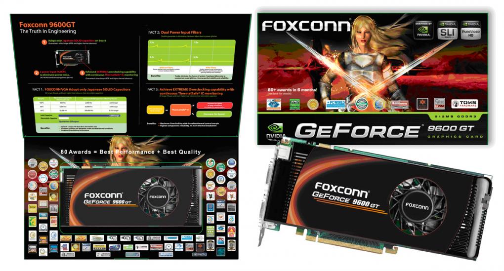 Foxconn Geforce 9600 GT (Bild: Foxconn)