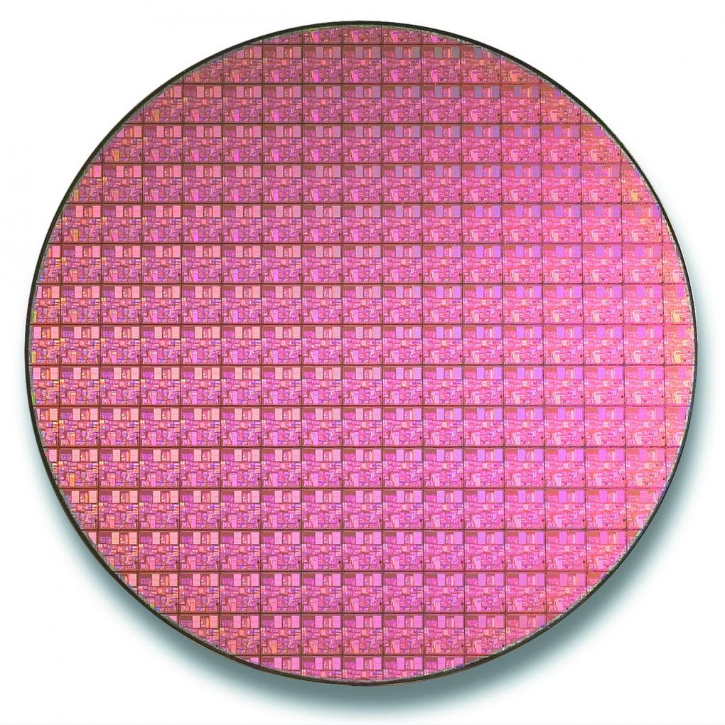 Pentium-4-Wafer in 130 nm