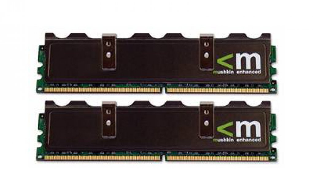 Mushkin Neue DDR2-Speicherriegel in Charcoal-Gray (Bild: Mushkin)
