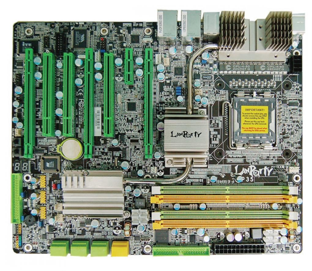 Werden zu stolzen Preisen gehandelt: Die Lanparty-Mainboards von DFI