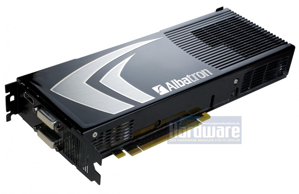 Albatron 9800GX2: Die Karte im Detail