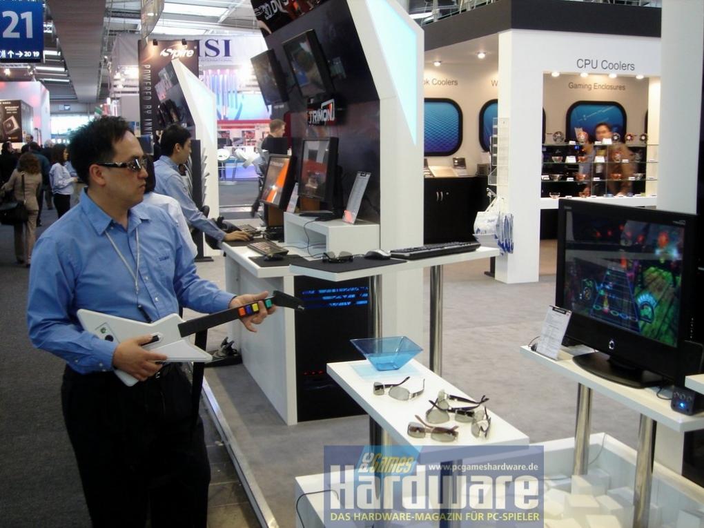 Guitar Hero in 3D soll der Hit sein. (Bild: PCGH)