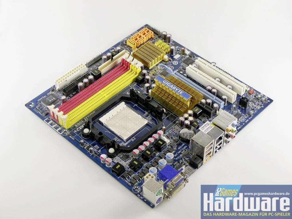 Für den Test bekamen wir ein Vorabmodell der Gigabyte-Platine MA78GM-S2H mit 780G-Chipsatz. (Bild: PCGH)