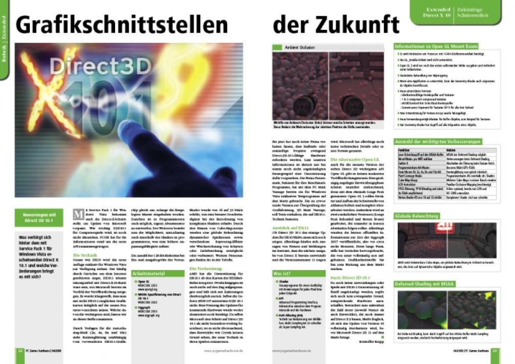 Was kommt nach DX10? (Bild: PCGH)