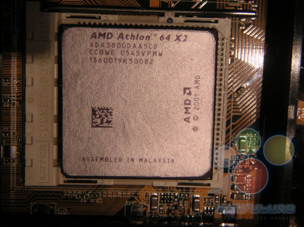 Gefälschter AMD Athlon X2 3800+ (Bild: Winfuture.de)