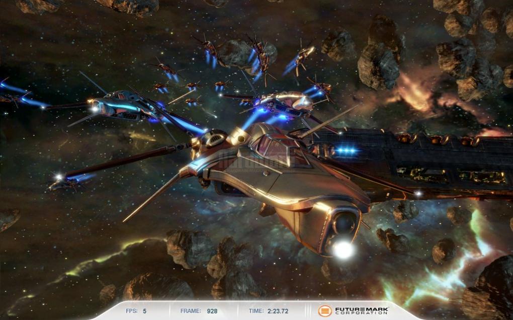 3DMark Vantage: Graphics-Test 2 'New Calico'