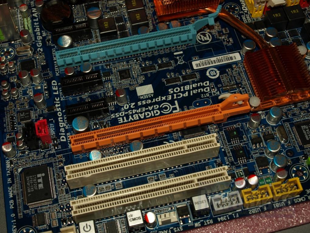 Viertes Testmuster: EP45-DS5 (Bild: PCGH)