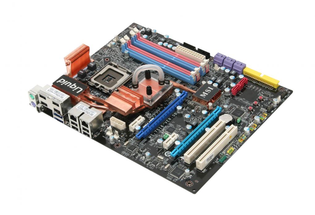 MSI P45 Diamond mit Wasserkühlung