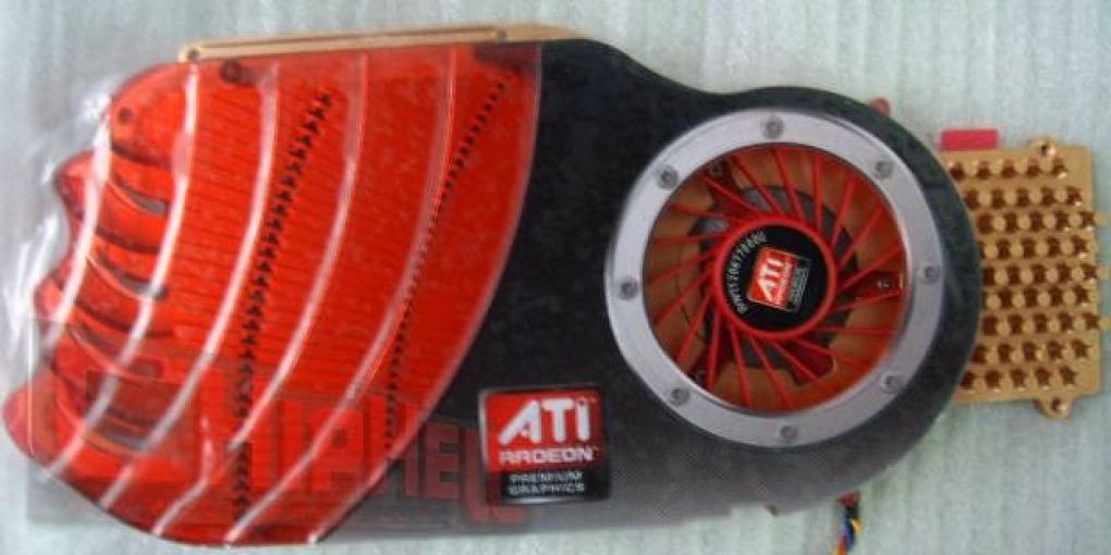 AMD HD4000-Serie: Der Kühler der vermeintlichen HD4850 ähnelt stark dem Modell, welches auch auf der HD3850 zu finden ist (Bild: Chiphell.com)