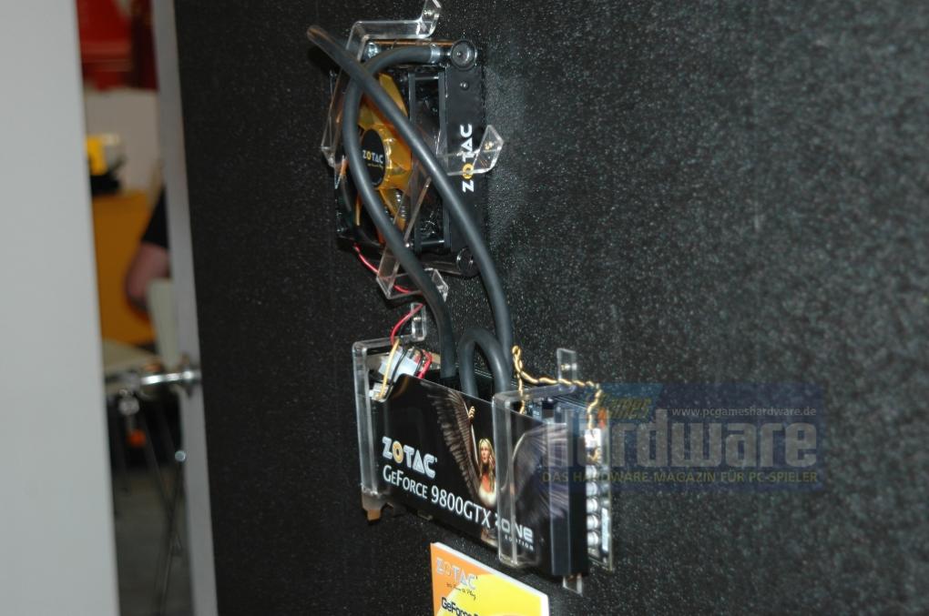 Wassergekühlte 9800 GTX 'Zone Edition'