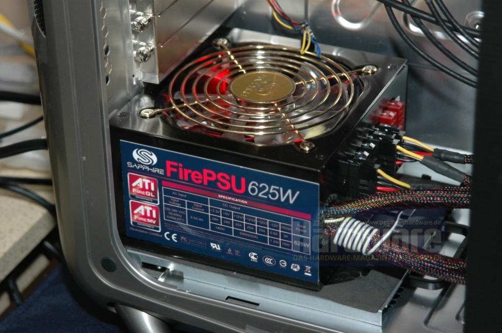 Sapphire-Netzteil mit 625 Watt