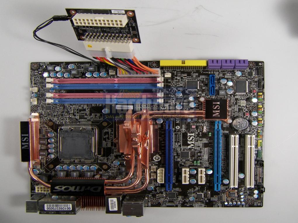 P45-Board MSI P45D3 (Bild: PCGH)
