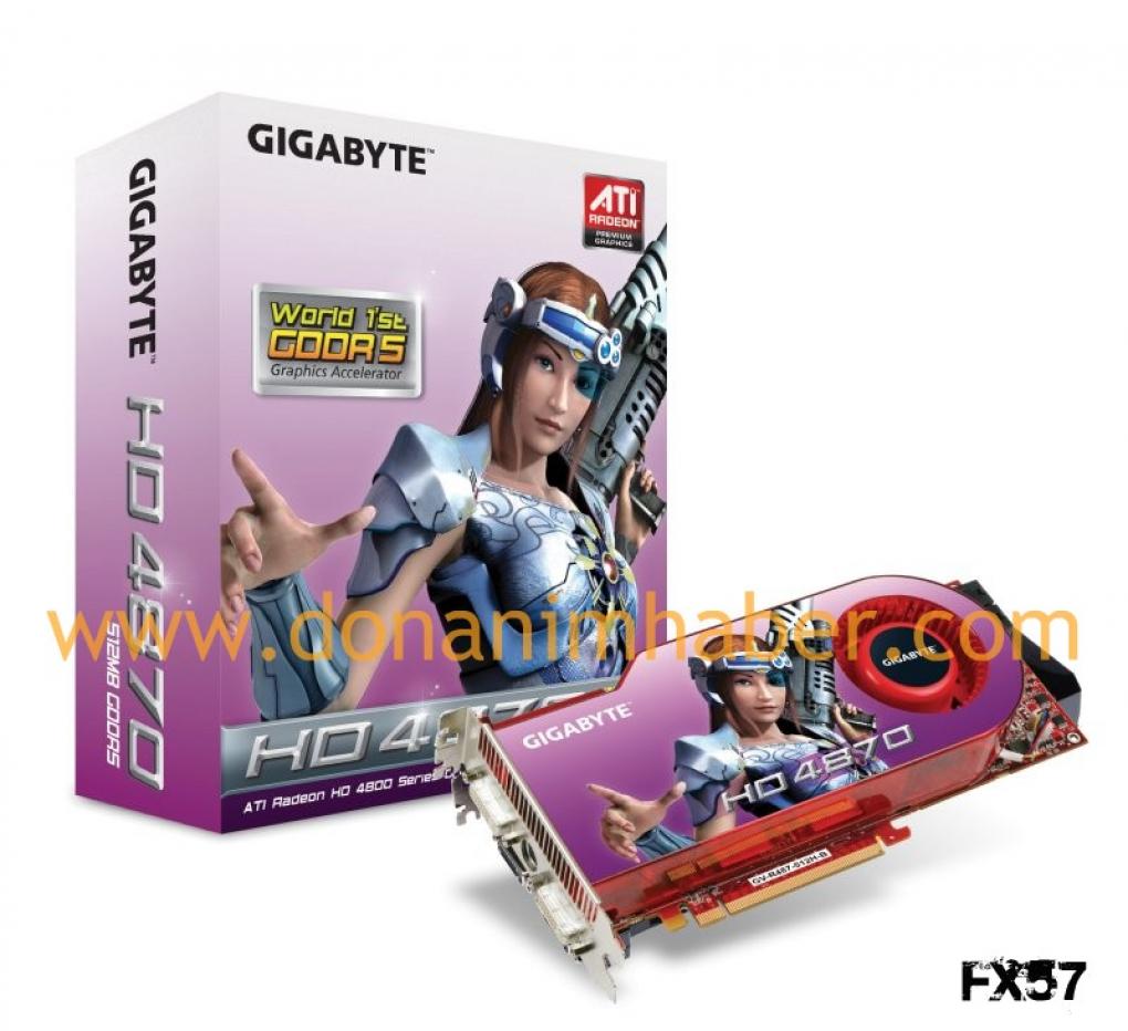 Gigabyte Radeon HD 4870 mit 512 MiByte GDDR5 in Pink (Bild: Donanimhaber)