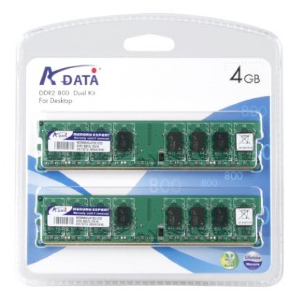 Auf Platz 2: A-DATA Vitesta DIMM Kit 4GB PC2-6400U CL5