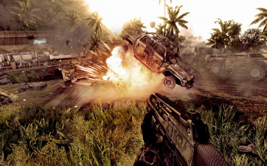 Crysis: Warhead: Das für den Oktober zu erwartende Action-Spiel soll noch einmal ein leicht verbesserte Optik bieten. Wir sind gespannt. Mehr Bilder in der Galerie.