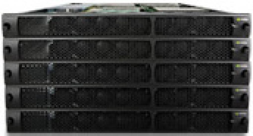 Nvidia Quadro-Plex S4: 52 der 1U-Rackserver mit insgesamt 208 Quadro-FX-5600-GPUs sind Teil des Eureka-Systems für Blue Gene/P