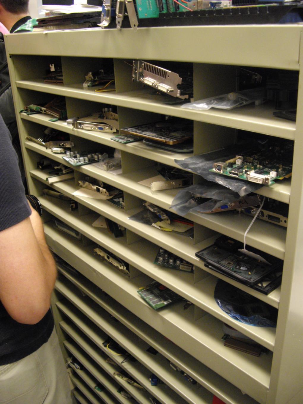 Nvidias Testlab (Bild: PCGH)