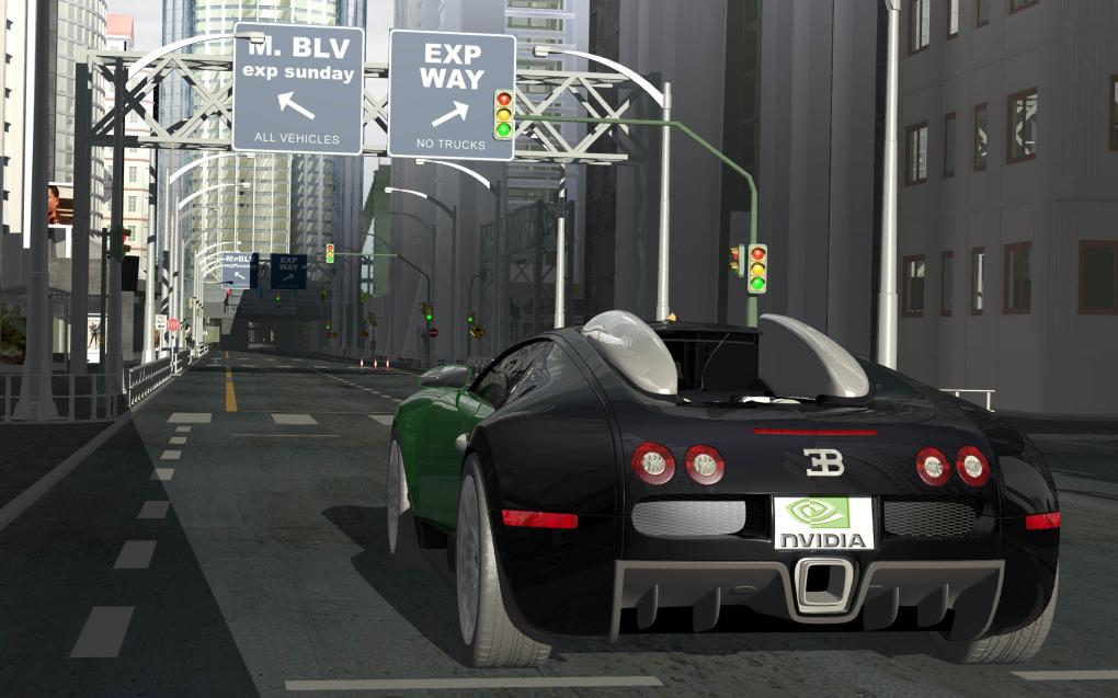 Raytracing als Nachfolgemodell von Rasterierung? (Bild: Raytracing auf der GPU von Nvidia)
