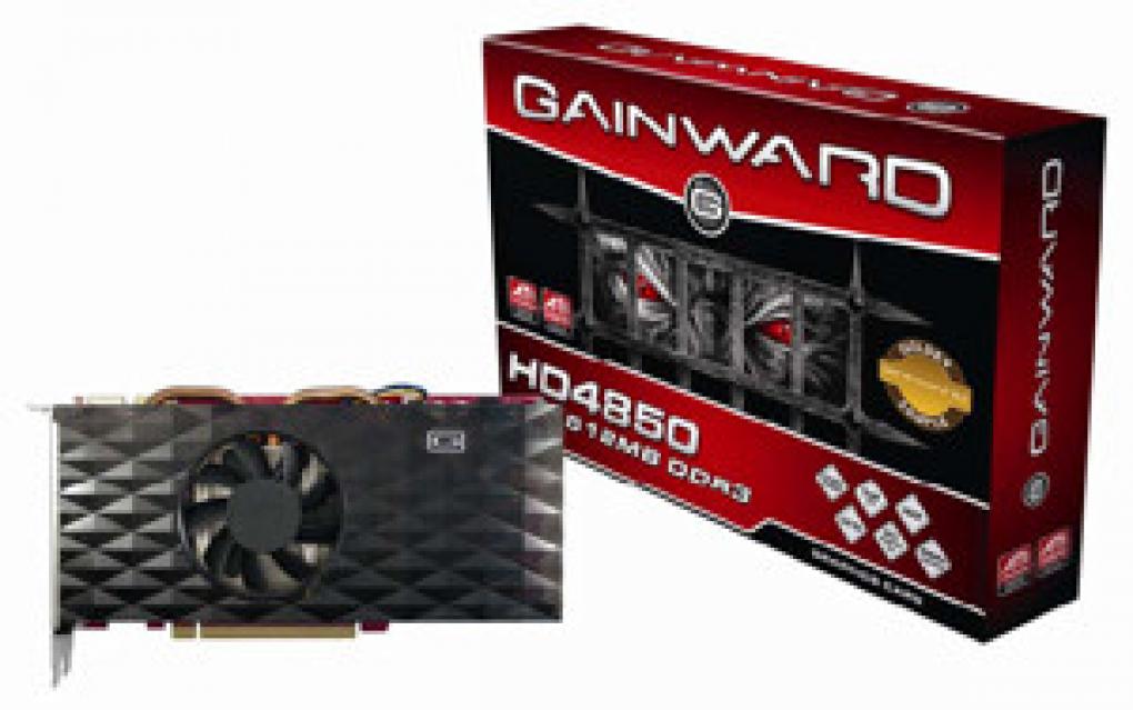 Auf Platz 1: Gainward Radeon HD 4850 Golden Sample