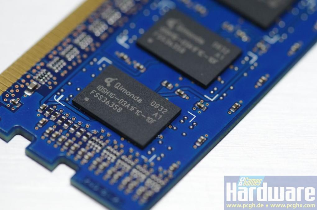 Das DDR3-RAM von Qimonda