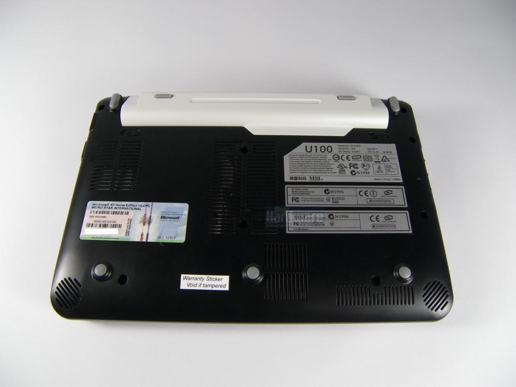 MSI Wind U100 mit Luxury-Akku (Bild: PCGH)