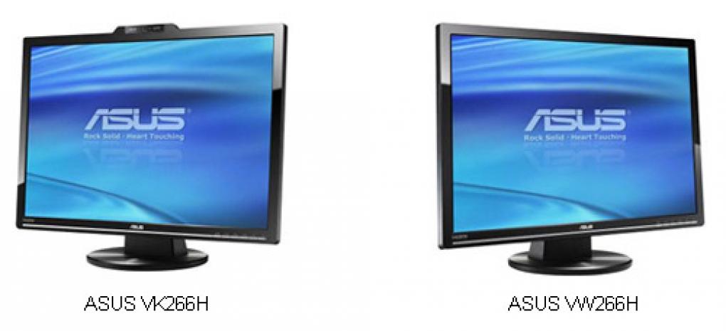Asus VK266H und Asus VW266H (Bild: Asus)