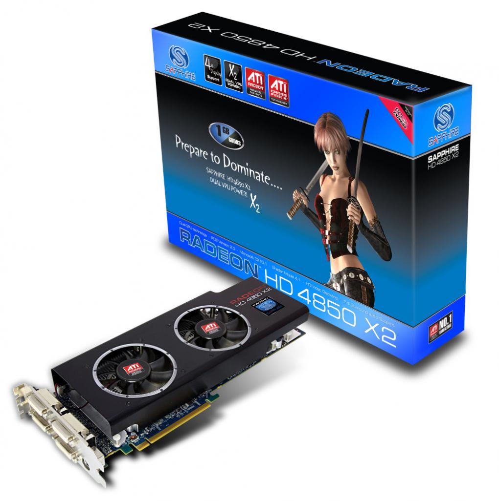 Sapphire Radeon HD 4850 X2: die Retail-Packung