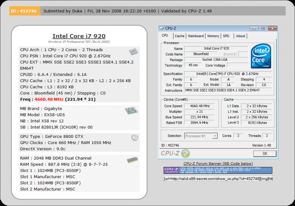Der Übertakter Duke brachte einen Core i7 920 von 2,67 auf 4,66 Gigahertz. (Bild: overclocking-team-switzerland.ch)