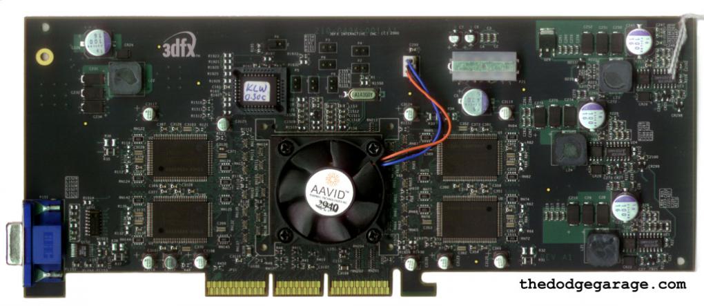 3dfx Rampage alias Specter: Dieser Prototyp (zwei weitere sind bekannt) ist funktionsfähig. Fans arbeiten immer noch daran, mehr aus diesem extrem seltenen Silizium herauszuholen.