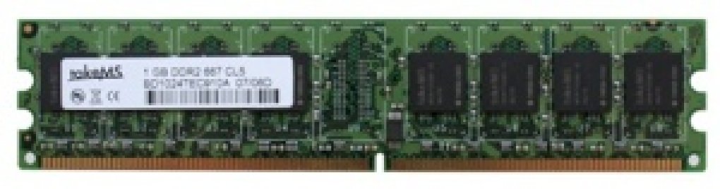 Platz 1: takeMS DIMM 2GB PC2-6400U CL5 (DDR2-800)