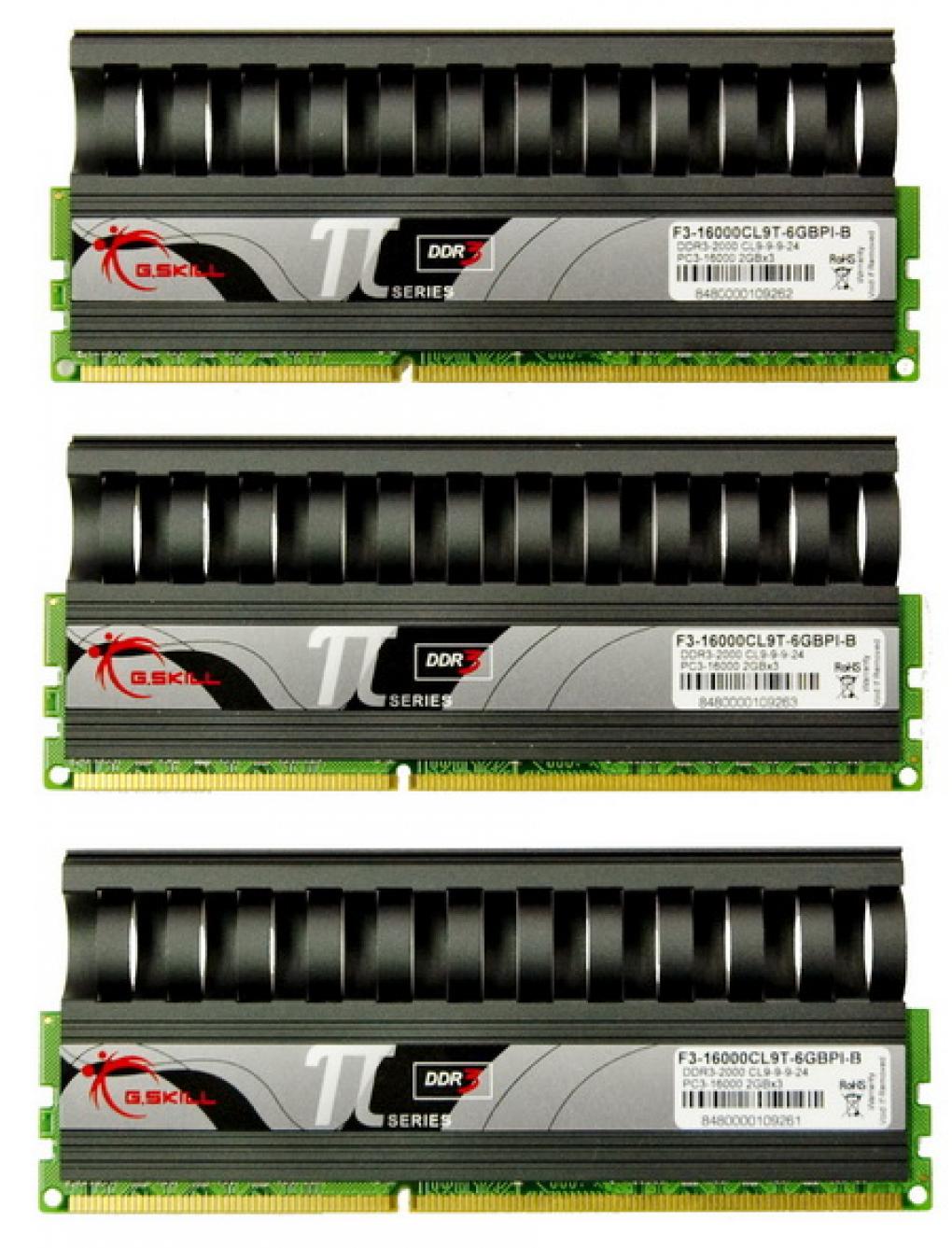 Gskill Black Pi F3-16000CL9T-6GBPI-B