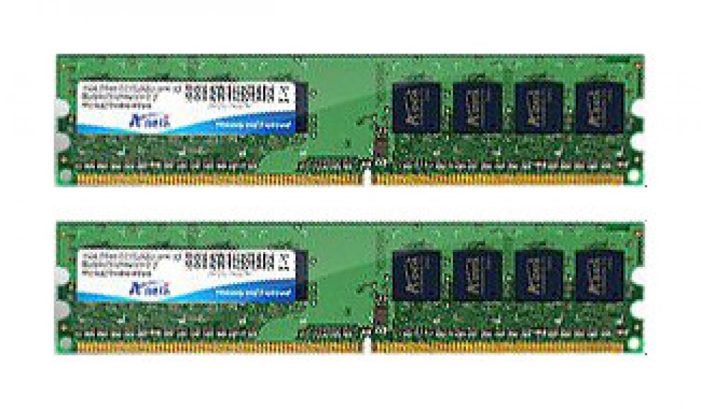 Auf Platz 2: A-DATA Value DIMM Kit 4GB PC2-6400U CL5 (DDR2-800)