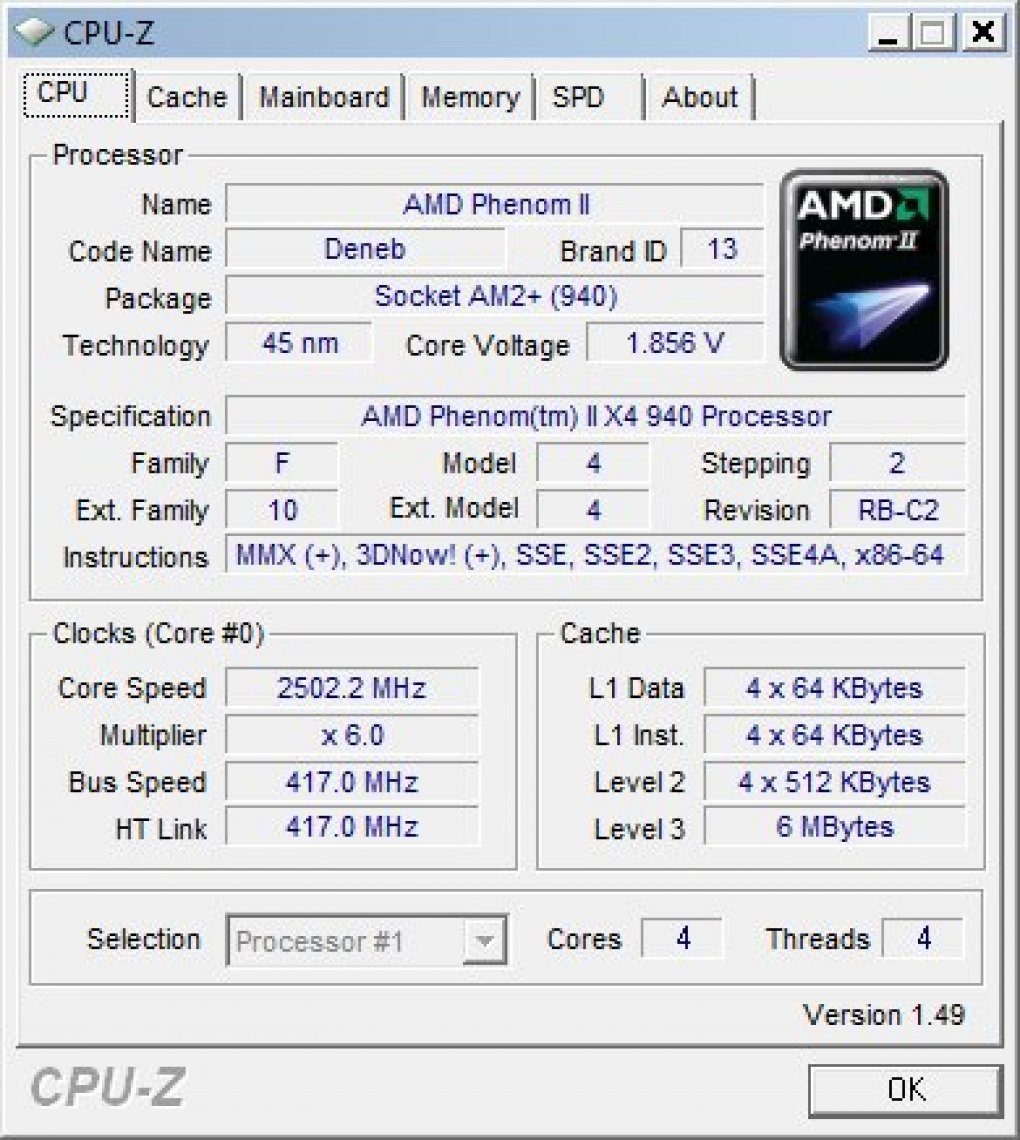 Mit 417 MHz erreichten wir einen sehr hohen Referenztakt.