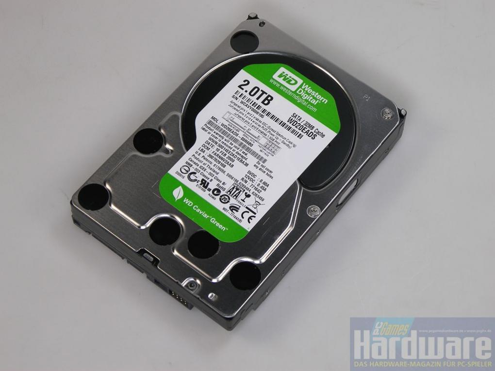 Western Digital Caviar Green WD20EADS mit 2 Terabyte