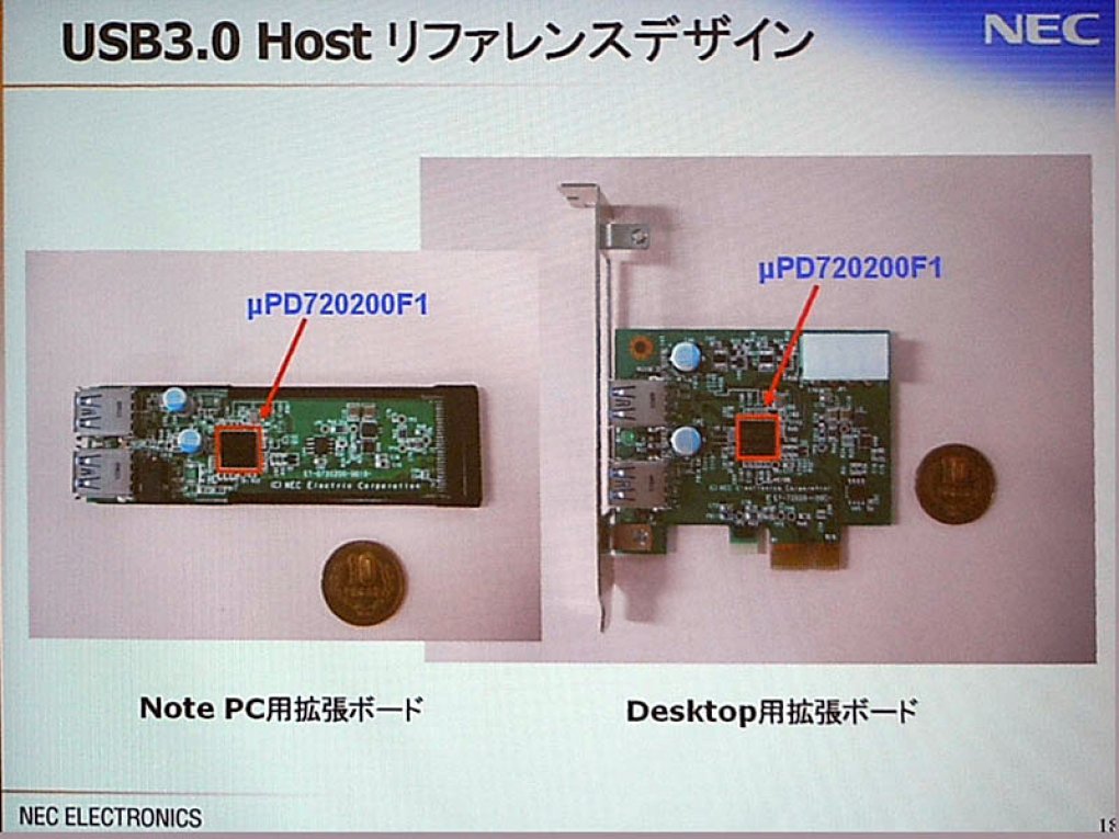 Erste USB-3.0-Controller-Karten wurden bereits von NEC vorgestellt. (8)