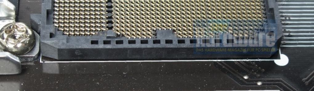 Zum Vergleich - MSI Big Bang Trinergy: Sockel von LOTES