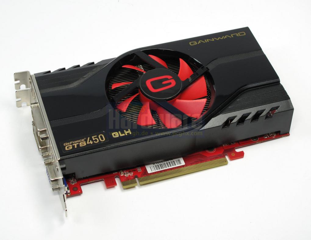 Gainward Geforce GTS 450 GOOD Goes Like Hell